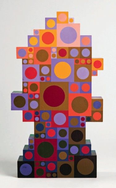 *Victor VASARELY (1906-1997)

Composition...