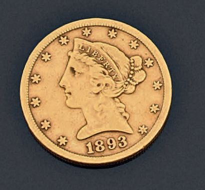 ETATS-UNIS

Pièce en or de 1893.
Poids: 8,1...