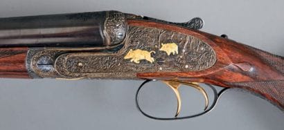 Fusil à platines Purdey & Sons 2 coups, calibre...