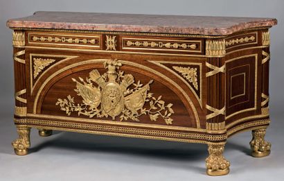 Importante commode à vantaux dite «commode...