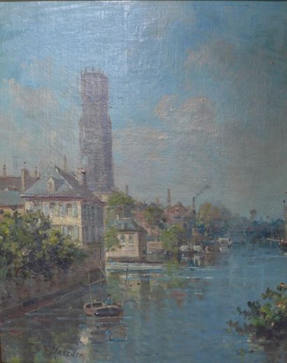 Gustave MASCART (1834-1914)

Vue d'une ville...