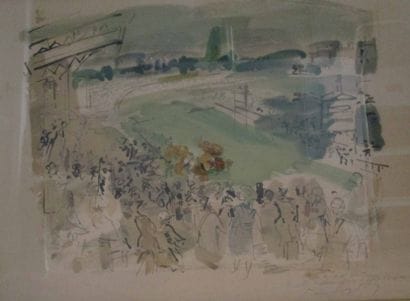 D'après Raoul DUFFY (1877-1953)

Les courses...