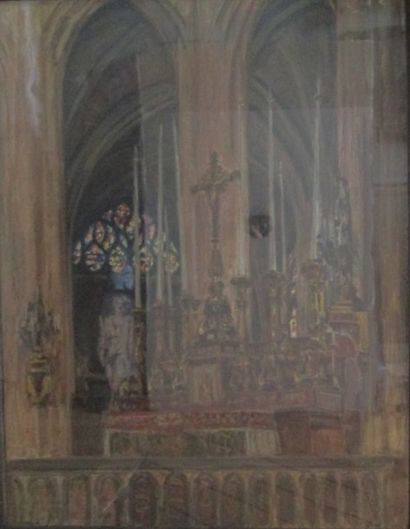 G. David NILLET (1889-)

Le tabernacle
Huile...
