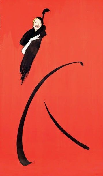 *D'après René GRUAU (1909-2004)

Les girls,...
