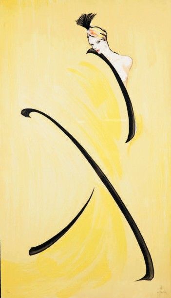 *D'après René GRUAU (1909-2004)

Les girls,...