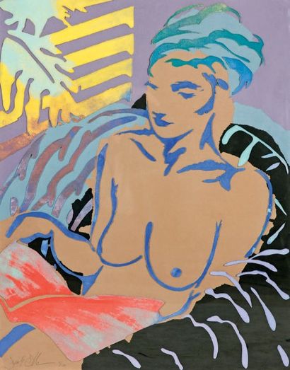 *Frank GALLO (né en 1933)

Femme nue
Composition...
