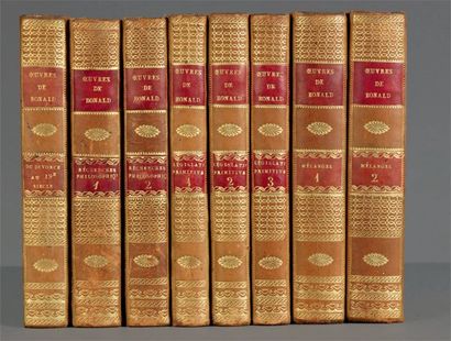 [BONALD (Louis Gabriel Ambroise de)].
Du...