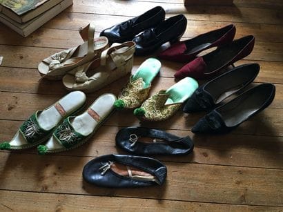 7 Paires de chaussures.