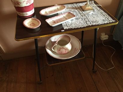 Table à roulette moderne.