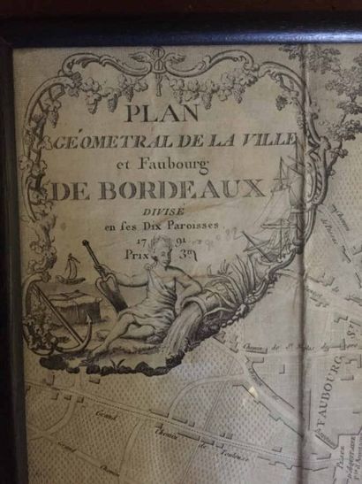 Plan Géométral de la ville et faubourg de...