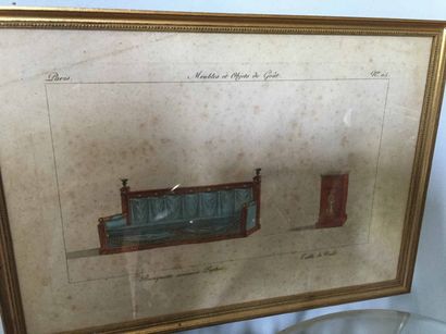 Suite de quatre gravures 