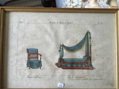 Suite de quatre gravures 