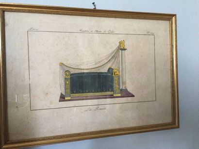 Suite de quatre gravures 