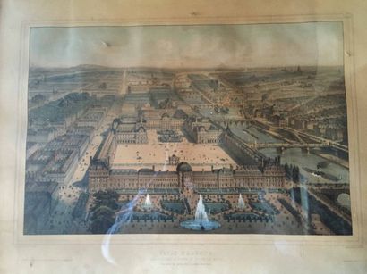 Paire de gravures représentant 