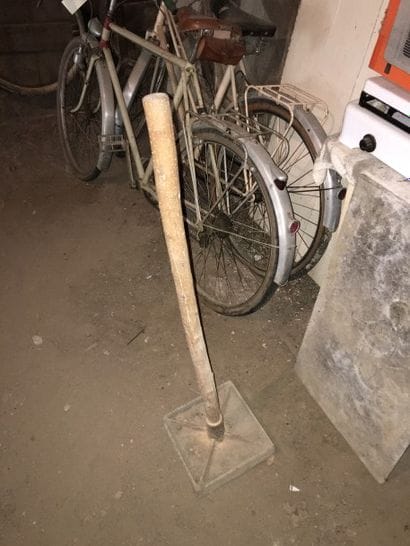 Une masse à tasser le sol.