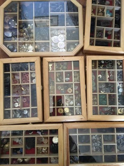 Collection de boutons.