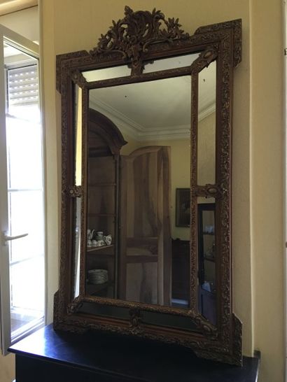 Miroir à parclose dans le goût du XVIIIe...