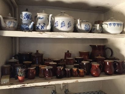 Divers théière pots à lait et à crème en...