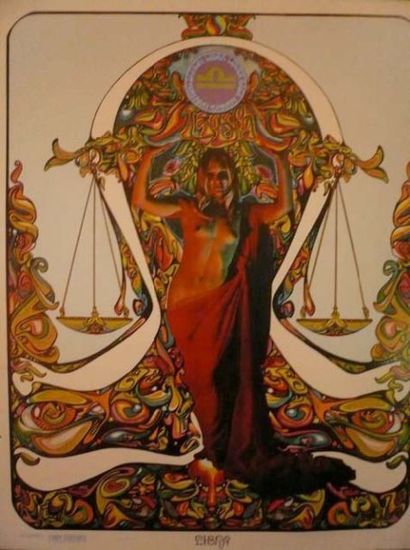 Libra Affiche originale William Graham Affiche...