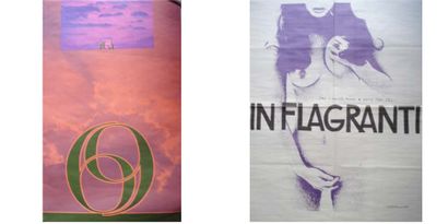 Deux affiches : « J. Spivate » « Inflagranti...