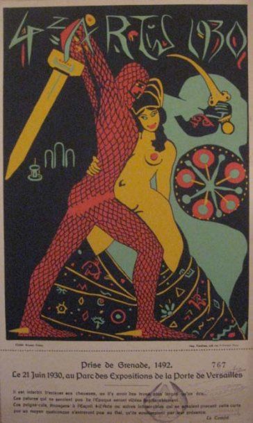 Carton d'invitation - Le bal des 4 Z'arts...