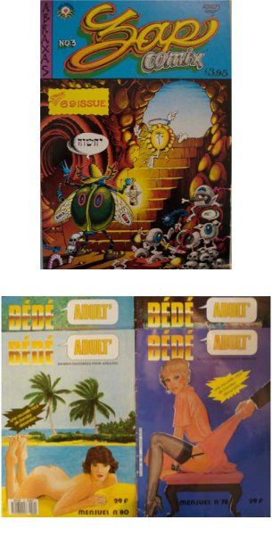 Huit magazines ZAP Comics 69 issue - 1968...