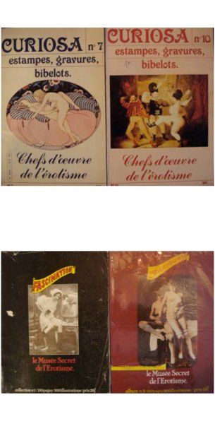 Lot de 2 magazines Curiosa - Estampes, gravures,...