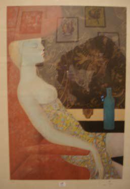 Léonor Fini (1908 - 1996)
Lithographie signée...