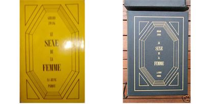 Lot de deux livres : Le sexe de la femme...
