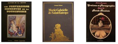 Lot de 3 livres : les perversions de la bourgeoisie...