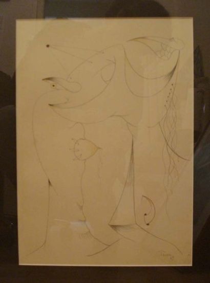 Ivan Tovar
Dessin au crayon, signée en bas...