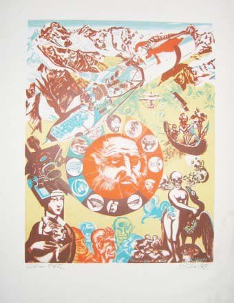 Erro (né en 1932)
1969 Lithographie originale,...