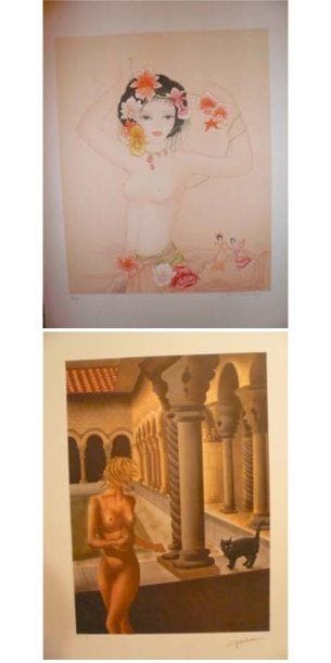 Dichin et Tranlong
Lot de deux lithographies...