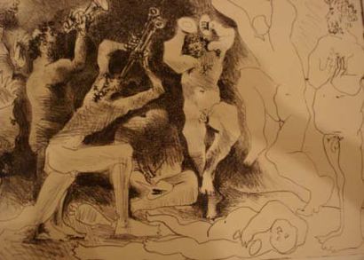 Pablo Picasso (1881 1973)
Signée dans la...