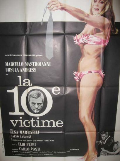 « La 10ème victime » affiche originale Avec...