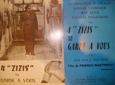 Ensemble de huit petites affiches synopsis...