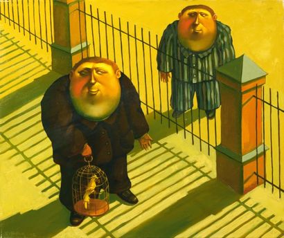 B. IVANOV
Le prisonnier, 02 Huile sur toile...