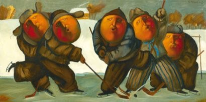 B. IVANOV
Les joueurs de hockeys sur glace,...