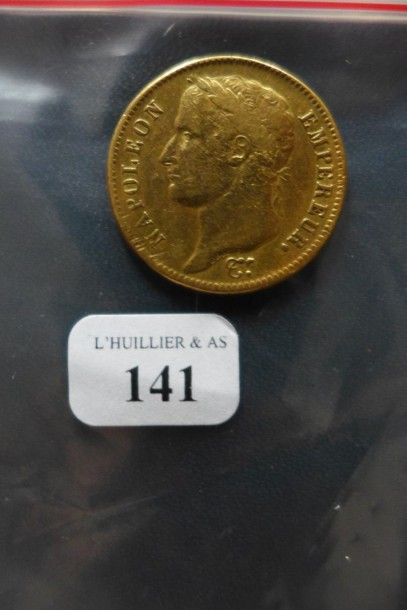 FRANCE

Une pièce de 40 francs or (1811).

Lot...