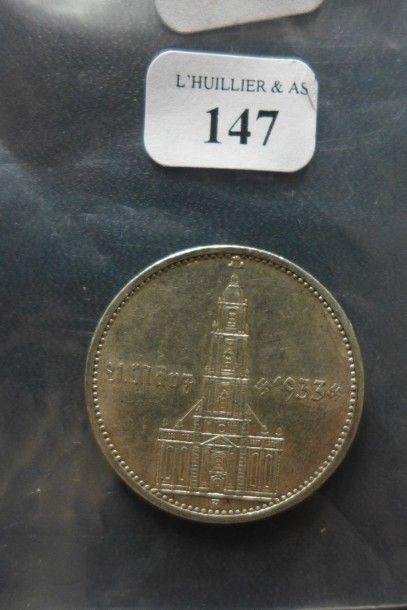 ALLEMAGNE

Une pièce en argent de 5 marks...