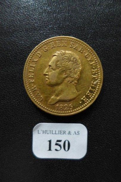 ITALIE

Une pièce de 40 lires or, Royaume...