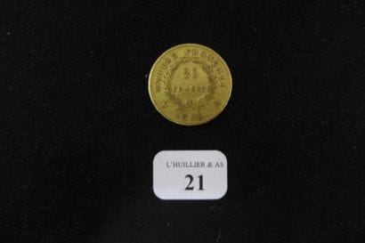 FRANCE

Une pièce de 20 francs or 1813 A.

Lot...