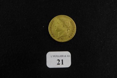 FRANCE

Une pièce de 20 francs or 1813 A.

Lot...