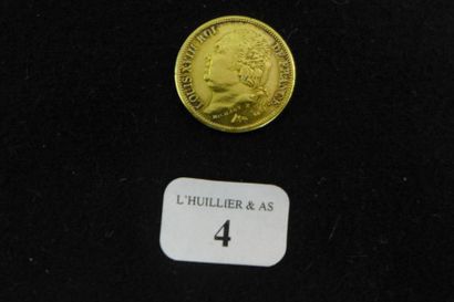FRANCE

Pièce d'un demi franc en or de 1823.

Lot...