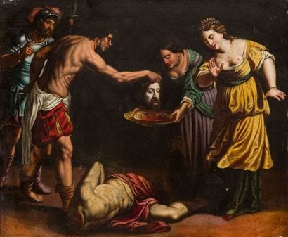 Ecole italienne du XVIIe siècle

Décollation...