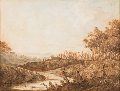 Attribué à Olivier Le MAY (1734- 1797)

La...