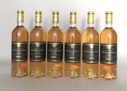 6 BOUTEILLES DU CHATEAU GUIRAUD, Sauternes...