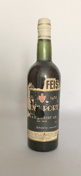 PORTO FEIST VINTAGE 1931. Étiquette abim...