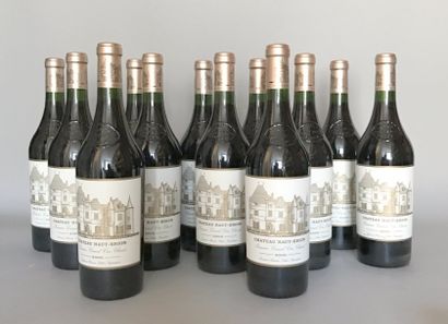 12 BOUTEILLES CHÂTEAU HAUT BRION, 1er
GCC...