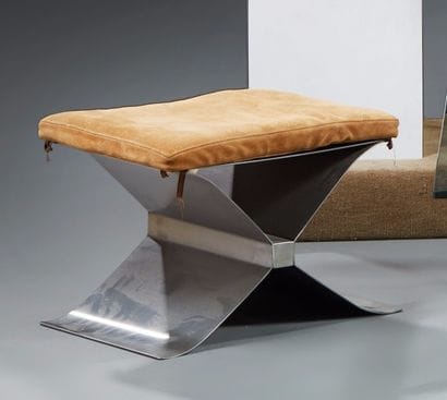 François MONNET (Né en 1946)

Tabouret «X»...
